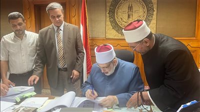 وكيل الأزهر يعتمد نتيجة رواق العلوم الشرعية والعربية بنسبة نجاح 79%
