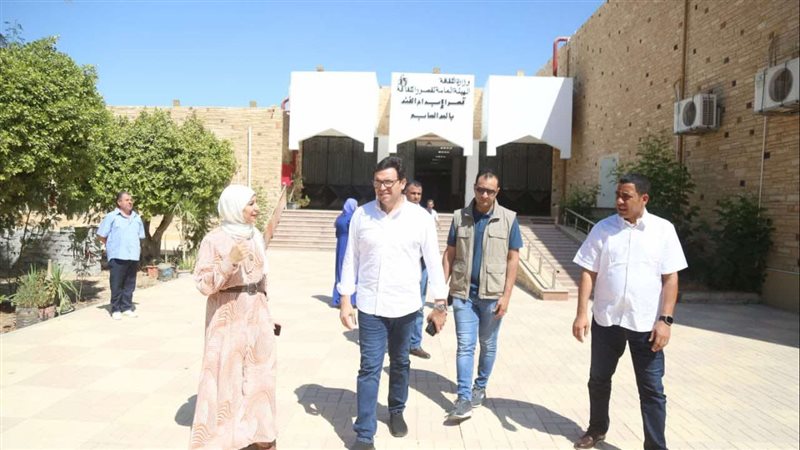 أحمد فؤاد هنو يتفقد