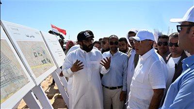 مصدر خير لمصر، أبرز تصريحات رئيس الوزراء خلال زيارته لمنطقة رأس الحكمة (إنفوجراف)