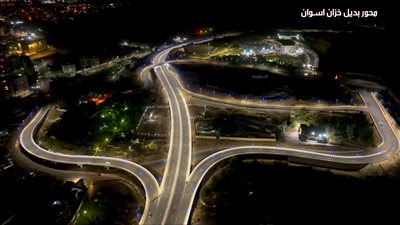 أحد شرايين التنمية بأسوان، النقل تستعرض أعمال تشغيل مشروع محور بديل خزان