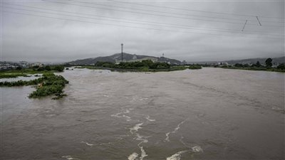 إعصار قوي يضرب اليابان 