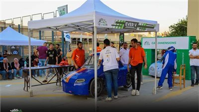 هندسة شبرا تحصد المركز الثالث في مسار السيارة الكهربائية ذاتية القيادة بمهرجان رالي بالعلمين