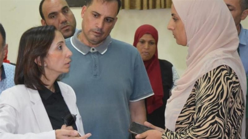 محافظ البحيرة تتفقد