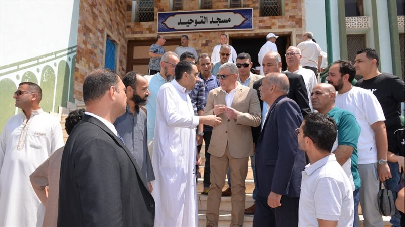 جانب من لقاء محافظ