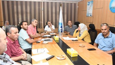 رئيس مياه دمياط يتابع تطورات مشروع الخط الناقل من محطة كفر سليمان للقناة الملاحية