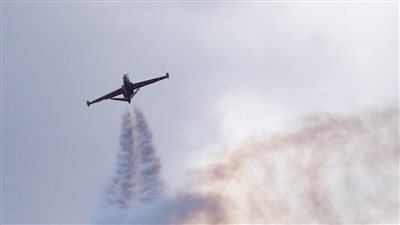 تحطم طائرة فرنسية خلال عرض جوي في جنوب البلاد (فيديو)