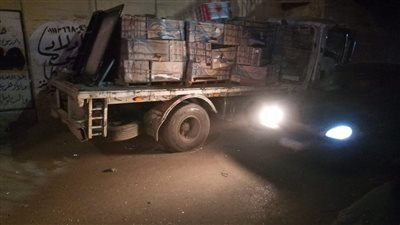 إصابة شخصين في حادث تصادم 3 مركبات بنفق الحدادين في طوخ (صور)