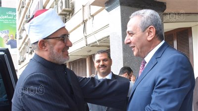 محافظ الغربية يستقبل مفتي الجمهورية لبحث سبل التعاون المشترك
