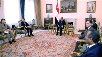 رسائل رئاسية قوية لوزير خارجية فرنسا لوقف إطلاق النار بغزة وتبادل الأسرى 