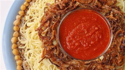 أسرار محلات الكشري، طريقة عمل الصلصة 