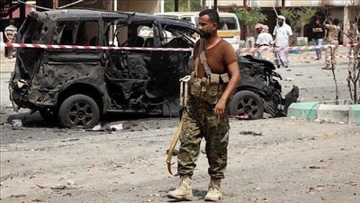 مقتل 16 جنديا يمنيا وإصابة آخرين بهجوم إرهابي استهدف قوات المجلس الانتقالي في أبين