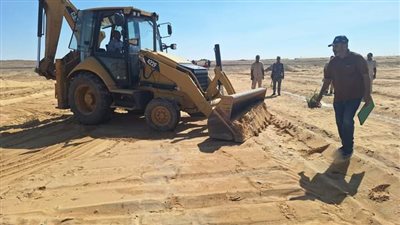 إزالة 331 حالة تعدي على الأراض الزراعية وأملاك الدولة بالمنوفية