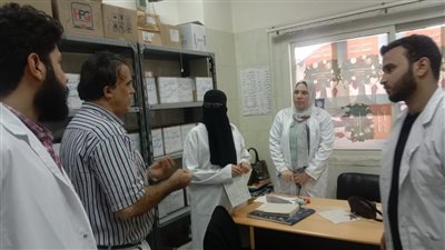  لجنة طبية من التأمين الصحي بالشرقية للمرور على إدارتي ههيا كفر صقر 