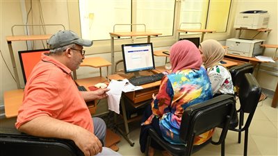 معامل تنسيق جامعة الفيوم استقبلت 172 طالبا في تنسيق المرحلة الأولى