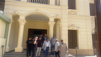 محافظ الدقهلية يتفقد تجهيزات افتتاح فرع مكتبة مصر بقرية دماص