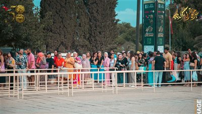 بدء توافد الجمهور على حفل أصالة  في ختام مهرجان قرطاج الدولي