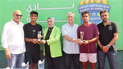 تفاصيل ختام البطولة الدولية للتنس الأرضي للناشئين بنادي جزيرة الورد في المنصورة (فيديو وصور)