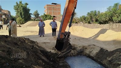 صرف الغربية: تطهير مصرف 