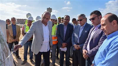 وزير الإسكان يتفقد مشروع إنشاء القوس الغربي لمحور اللواء عمر سليمان بالإسكندرية