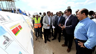 وزير الاسكان يكشف تفاصيل مشروع القوس الغربى لمحور عمر سليمان 