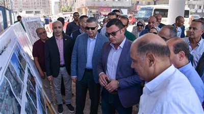 وزير الإسكان ومحافظ الإسكندرية يتفقدان مشروع إنشاء كوبري على الطريق الدولي الساحلي