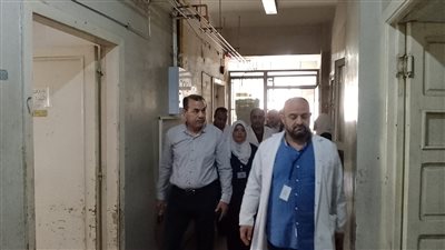 لجنة من كلية هندسة الإسكندرية لرفع كفاءة مبنيي الباطنة والاستقبال بمستشفى إيتاي البارود 