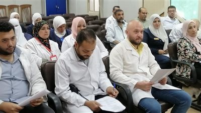 تنفيذي مستشفى مبرة الزقازيق بالشرقية يناقش معوقات العمل وطرق حلها