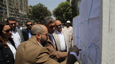 محافظ الجيزة يتفقد تجهيزات تسليم موقع المحطة 13 لمشروع الخط الرابع بمترو الأنفاق بالعمرانية 