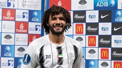محمد النني أفضل لاعب في مباراة الجزيرة الإماراتي والبطائح 