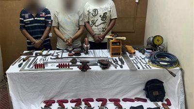 ضبط ورشة لتصنيع الأسلحة النارية في القليوبية 