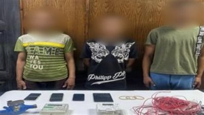سقوط 3 عصابات لسرقة السيارات والدراجات النارية والهواتف المحمولة بالقاهرة