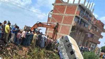 خروج 8 مصابين في حادث أتوبيس الطريق الإقليمى بالشرقية من المستشفى