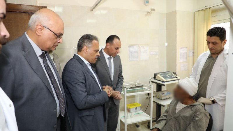 محافظ الشرقية يتفقدعيادة