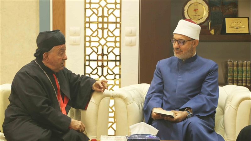 مفتي الجمهورية يستقبل