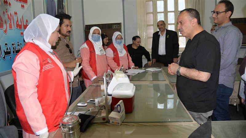 محافظ أسيوط يتفقد