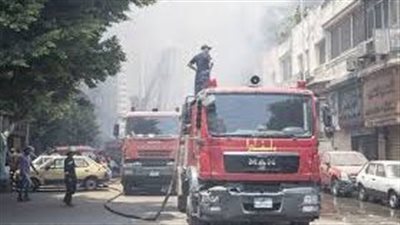 السيطرة على حريق شب بمخزن للأعشاب الطبية العطرية في المنيا