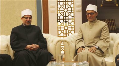 مفتي الجمهورية يستقبل مختار جمعة وزير الأوقاف السابق لتهنئته بتولي منصب الإفتاء 