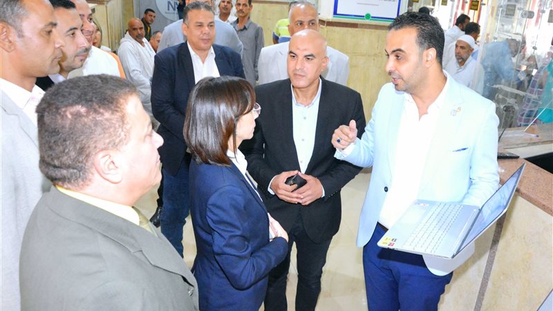 زيارة محافظ البحيرة