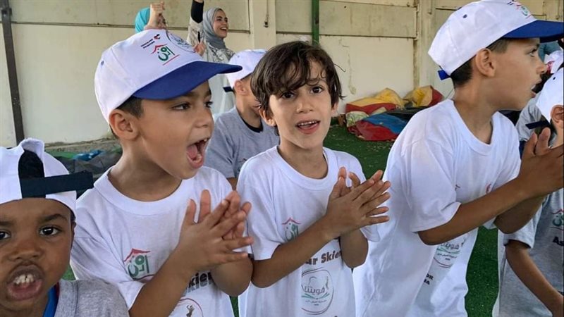 انشطة مخيمات فلسطين.