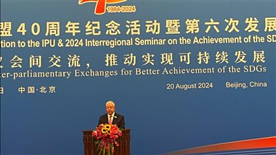 رئيس النواب من الصين: على الدول النامية التحرك لمواجهة التحديات العالمية