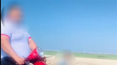 القبض على قائد دراجة نارية لأداء حركات استعراضية فى بورسعيد