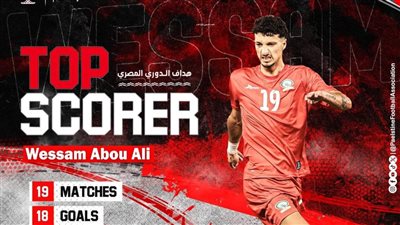 فلسطين تحتفل بتتويج وسام أبو علي بلقب هداف الدوري المصري 