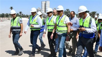 محافظ الفيوم يتفقد مشروعات توسعات الصرف الصحي الممولة من الاتحاد الأوروبي 