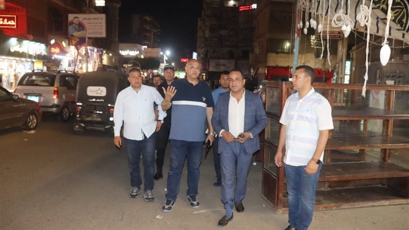محافظ القليوبية خلال