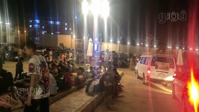 الآلاف يفترشون طرقات دير درنكة استعدادا للدورة الكبيرة لزفة أيقونة العذراء (فيديو وصور) 