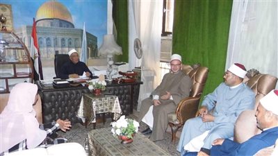 أوقاف الإسكندرية تستقبل أعضاء قافلة الأزهر 