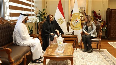 وزيرة التنمية المحلية تبحث مع سفيرة الإمارات خطط التحول الرقمي وتأهيل الكوادر