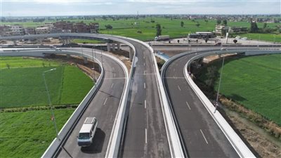 النقل تستعرض أعمال تشغيل كوبري الصيرفي بمحافظة البحيرة (فيديو)