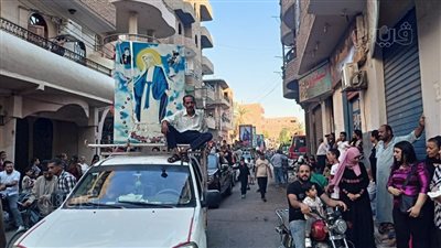  30 صورة ترصد مظاهر احتفالات المسيحيين بعيد إصعاد السيدة العذراء في الأقصر
