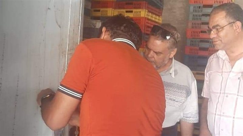 غلق وتشميع مجزر شهير